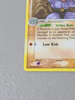 Pokemon Card - Machoke Hidden Legends 41/101 Reverse Holo - VLP - Image 4