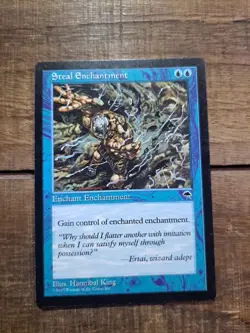 Steal Enchantment Tempest Magic the Gathering TCG Trading Card Mtg - Image 1