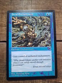 Steal Enchantment Tempest Magic the Gathering TCG Trading Card Mtg - Image 2