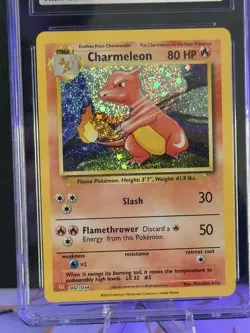 CGC Gem Mint 10 Charmeleon 002/034 Trading Card Game Classic Holo Pokemon TCG - Image 2