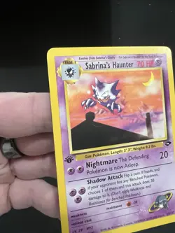 Pokemon Card - Sabrina's Haunter Gym Challenge 55/132 Uncommon 1st Edition NM - Image 4