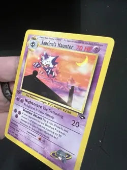 Pokemon Card - Sabrina's Haunter Gym Challenge 55/132 Uncommon 1st Edition NM - Image 5