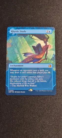 Rhystic Study Wilds of Eldraine: Enchanting Tales Regular - Image 1