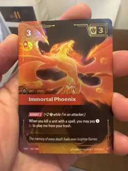 Immortal Phoenix Riftbound Foil Near Mint English - Image 1