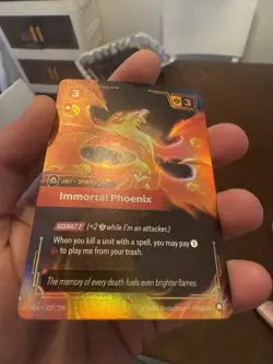 Immortal Phoenix Riftbound Foil Near Mint English - Image 2