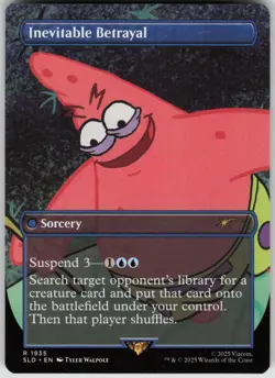 MTG Inevitable Betrayal Normal NM Secret Lair Drop Series Magic 1935 - Image 1