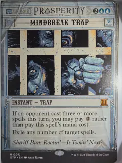 Mindbreak Trap - M12 - MTG - Outlaws of Thunder Junction (OTP) - Image 1
