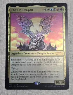 Magic MTG Secret Lair FOIL The Ur-Dragon NEAR MINT NM - Image 1