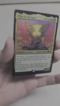 Magic MTG Secret Lair FOIL The Ur-Dragon NEAR MINT NM - Image 2