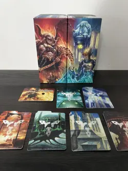 Magic the Gathering MtG Dissension Fat Pack Boxes, Life Counter, & Dividers Lot - Image 1