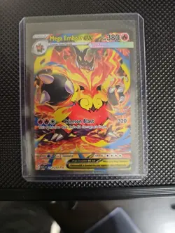 2026 Pokemon Ascended Heroes Mega Emboar ex Special Illustration Rare #273/217 - Image 3