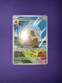 Alolan Dugtrio 208/191 Surging Sparks Illustration Rare Holo Art Pokemon Card - Image 1