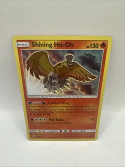 Pokemon TCG Shining Ho-Oh SM70 Holo - Image 2