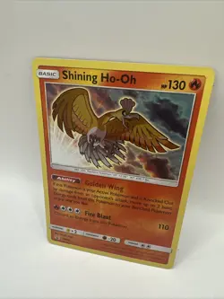 Pokemon TCG Shining Ho-Oh SM70 Holo - Image 4