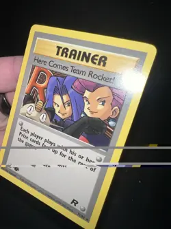 1st Edition Here Comes Team Rocket! 71/82 Pokemon TCG Team Rocket RARE NM - Image 5