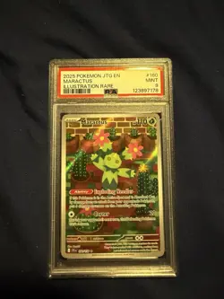 PSA 9 Maractus 160/159 Pokemon Journey Together Illustration Rare 2025 MINT - Image 1