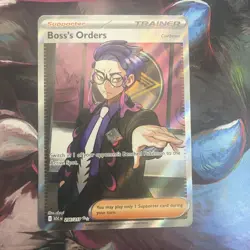 Boss’s Orders 256/217 Ultra Rare Full Art Pokemon TCG Ascended Heroes NM - Image 1