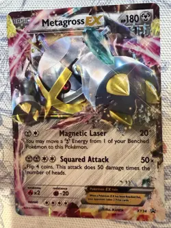 Pokemon TCG Metagross EX (Shiny) XY34 XY Holo - Image 1