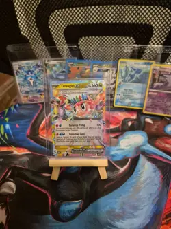 Tatsugiri ex 142/191 Double Rare Surging Sparks Pokemon Reverse Holo NM - Image 1