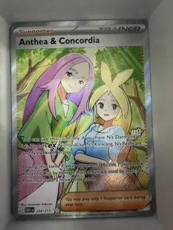 Anthea and Concordia 254/217 Ascended Heroes Pokemon TCG Full Art Trainer - Image 1