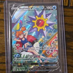 Pokemon Starmie V Full Art Ultra Rare Holo TG13/TG30 Astral Radiance - Image 1