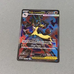 Pokemon Mega Lucario EX 160/132 Full Art Ultra Rare Mega Evolutions NM Mint - Image 1