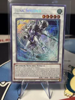 Yugioh Junk Speeder CT15-EN002 Secret Rare Limited Edition NM - Image 1