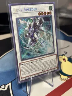 Yugioh Junk Speeder CT15-EN002 Secret Rare Limited Edition NM - Image 2