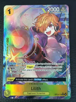 One Piece CCG Lilith OP13-113 Alt Art Rare - English - NM - Image 1