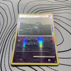 Pokemon Card Croagunk LV.13 60/100 Majestic Dawn Vintage LP Reverse Holo 2008 - Image 2