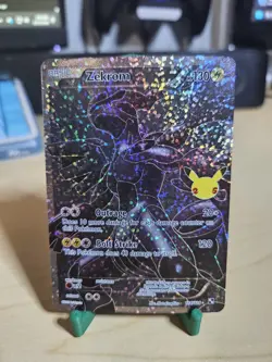 Pokemon Zekrom TCG Classic Collection Full Art Card 114/114 Celebrations - Image 1