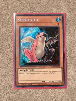 Substitoad (1st, Secret) - BLTR-EN054 - YuGiOh Card - Image 1
