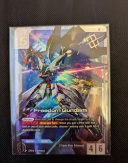 GD01-065 FREEDOM GUNDAM Newtype Challenge Champion ENGLISH | Gundam Card Game - Image 1