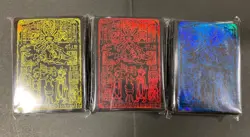 Yu-Gi-Oh Yugioh Card Protector Prismatic God Box 70 Three Color sleeves - Image 1