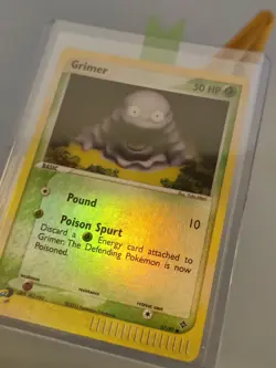 2003 POKEMON EX DRAGON SET GRIMER REVERSE HOLO CARD 57/97 - Image 2