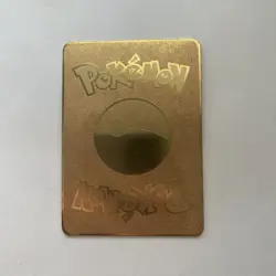 Gold Pikachu VMAX 044/185 Metal/Display Card-Pokemon - Image 2