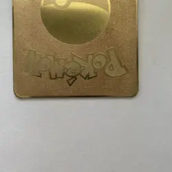 Gold Pikachu VMAX 044/185 Metal/Display Card-Pokemon - Image 3