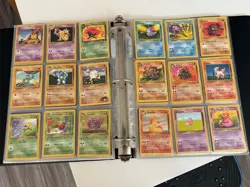 Vintage Pokemon Mix Binder Cards Base Fossil Non Holos Lot Collection WOTC - Image 4