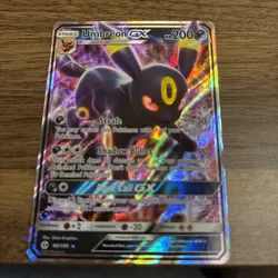 Umbreon GX 80/149 Ultra Rare SM Base Set Near Mint Pokemon Card - Image 2