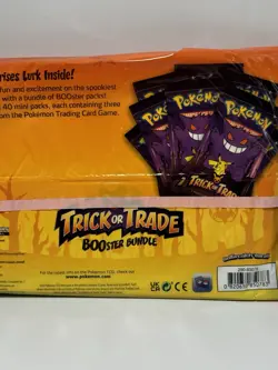 Pokemon 2022 Trick or Treat Trade BOOster Bundle 40 Packs Halloween Cards NEW 820650850783 - Image 3
