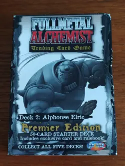 Fullmetal Alchemist Trading Card Game TCG Premier Edition Starter Deck Set Of 5 - Image 4