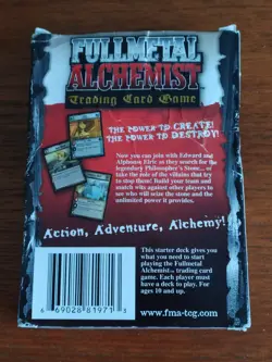 Fullmetal Alchemist Trading Card Game TCG Premier Edition Starter Deck Set Of 5 - Image 5