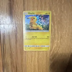 Pokemon TCG Pikachu, Flying Pikachu Card Lot - 9 Cards, Holo, Regular, English - Image 5