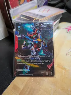 Gundam GQuuuuuuX (Omega Psycommu) Gd02-038 Lr+ NM GUNDAM CARD GAME - Image 1