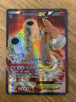 Camerupt Ex 146/160 - Pokemon Primal Clash XY Ultra Rare Card HP - Image 1
