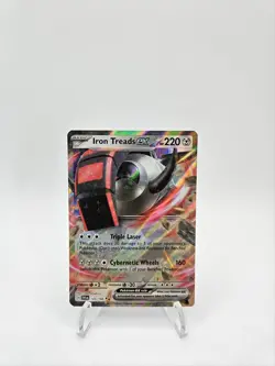 Iron Treads ex 143/198- Scarlet & Violet Base Set- Holo Double Rare- Pokemon TCG - Image 3