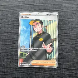 Pokemon TCG Ruffian 181/159 Ultra Rare Full Art Holo Journey Together JTG - Image 1