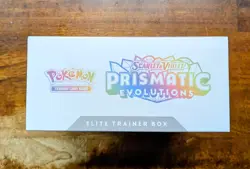 Pokemon TCG Scarlet & Violet Prismatic Evolutions ETB Elite Trainer Box Sealed - Image 5