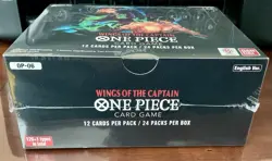 One Piece TCG OP-06 Booster Box English – Wings of the Captain Factory Sealed 🔥 - Image 2