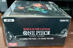 One Piece TCG OP-06 Booster Box English – Wings of the Captain Factory Sealed 🔥 - Image 3
